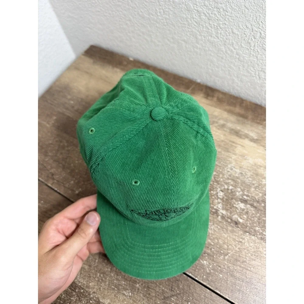 Air Jordan Wings Hat‎ Men Green Corduroy Jumpman Strap Back Cap